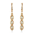 Narsipatnam Alexandrite Dangle Earrings in Vermeil Yellow Gold Over Sterling Silver 0.75 ctw - Sticky add to cart bar