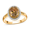 Yellow Tanzanite & Yellow Diamond