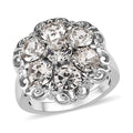 Karis White Crystal Ring in Platinum Bond (Size 10.0) 2.65 ctw - Sticky add to cart bar