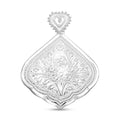 Fancy Pendant in Sterling Silver 9.70 Grams - Sticky add to cart bar