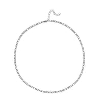Figaro Necklace 19.5 Inches in Stainless Steel