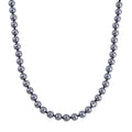 Doorbuster Terahertz Trapezoid 10mm Necklace 18 Inches in Rhodium Over Sterling Silver 250.00 ctw - Sticky add to cart bar