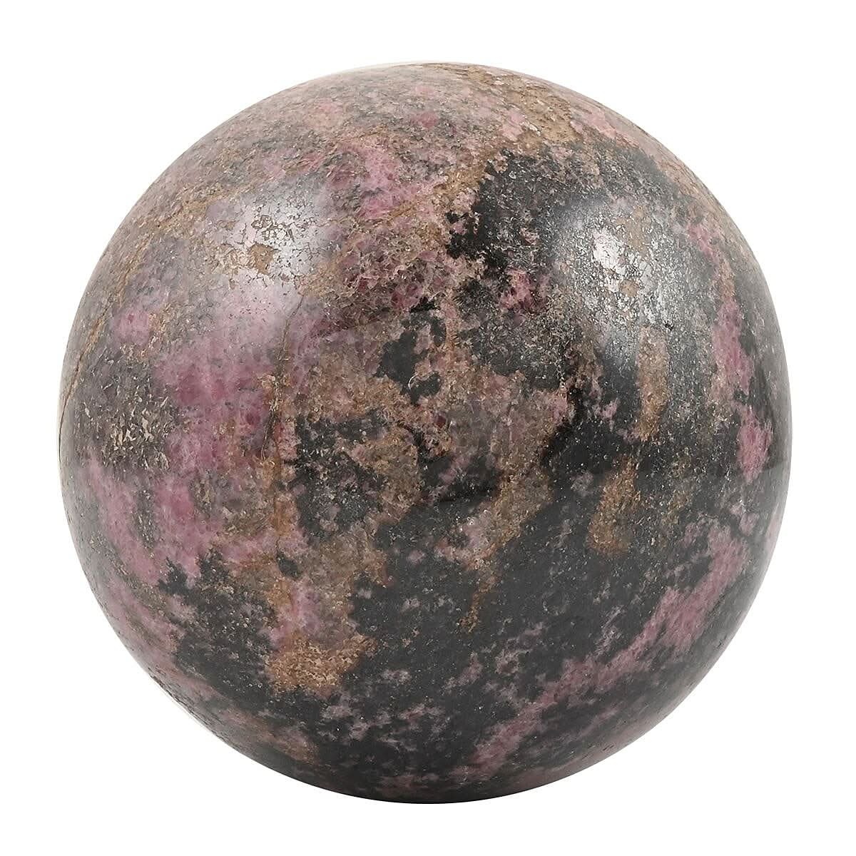 Rhodonite Sphere -L (Approx 4335 ctw)