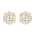NY Closeout 10K Yellow Gold Diamond Stud Earrings 2.95 Grams 1.50 ctw - Sticky add to cart bar