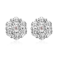 Diamond Accent Stud Earrings in Sterling Silver