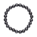 One Time Only Hematite Beaded Stretch Bracelet 150.00 ctw - Sticky add to cart bar