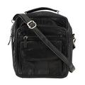 Black Genuine Leather Backpack Bag - Sticky add to cart bar