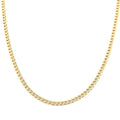 14K Yellow Gold 2.5mm Cuban Necklace (20 Inches) (4.6 g) - Sticky add to cart bar