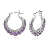 Simulated Amethyst Color Diamond