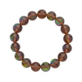 Blue Magic Color Glass Beaded Stretch Bracelet - Sticky add to cart bar