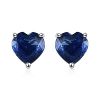 Premium Kashmir Kyanite Earrings in Platinum Over Sterling Silver 3.60 ctw