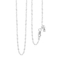 14K YG Over Sterling Silver 1.8mm Chain with Heart Bolo Extender 24 Inches 2.50 Grams - Sticky add to cart bar