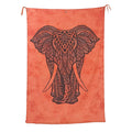 7272337-"100% Cotton Screen Printed Tie Dye Tapestry Wall Hanging Design: Elephant Color: Orange Size: 82x52 inches" - Sticky add to cart bar