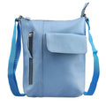 TLV -100% Genuine Leather  Cross body Bag  SIZE: 8(L)x1.5(W)x9.5(H)  inches COLOR: Black - Sticky add to cart bar