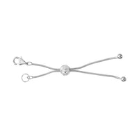 Sterling Silver Snake Chain Bolo Extender with Lobster Lock