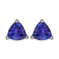 Rhapsody AAAA Tanzanite 2.70 ctw Solitaire Stud Earrings in 950 Platinum