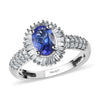 Tanzanite & White Diamond