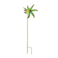 Green Solar Wind Spinner Stake - Hunningbird (11.8"x8.46"x36") - Sticky add to cart bar