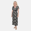 Black Hibiscus Print