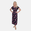 Navy Tropical Print