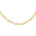 NEW YORK CLOSEOUT 10K Yellow Gold 2.4mm Figaro Necklace 20 Inches 2 Grams - Sticky add to cart bar