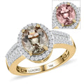 DOORBUSTER LUXORO 14K Yellow Gold AAA Turkizite, Diamond Cluster Ring (Size 10.0) (4.10 g) 2.90 ctw - Sticky add to cart bar