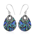 Abalone Shell Earrings in Sterling Silver - Sticky add to cart bar