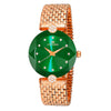 Rose Gold & Green