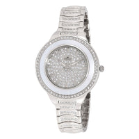 ADEE KAYE Austrian Crystal Japan Quartz Movement Watch in Stainless Steel Strap (38 mm)