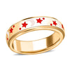 Red Star in Yellow