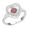 Simulated Red Diamond