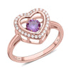 Simulated Purple Diamond