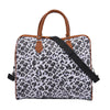 Black & White Leopard Print