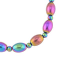 Mystic Color Plated Hematite Beaded Stretch Bracelet 326.50 ctw - Sticky add to cart bar