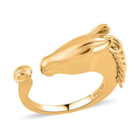 Vermeil YG Over Sterling Silver Fancy Ring (5 g)