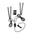 Set of 4pcs Black 48 Remote Control LED Strips - Sticky add to cart bar