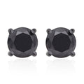 Luxoro 10K White Gold Premium Black Diamond Stud Earrings 3.00 ctw - Sticky add to cart bar