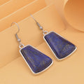 Chic Drop Earrings in Silvertone and Stainless Steel - Sticky add to cart bar