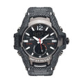 GENOA Japanes and Electronic Movement Multi Functional Sport Watch with Black Strap (6.50-8.50Inches) (52mm) - Sticky add to cart bar