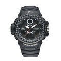 GENOA Miyota Japanese and Electronic Movement Multi Functional Watch with Black Strap (44.70mm) (7.5-9.0 Inch) - Sticky add to cart bar