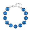 Round in Blue Glass