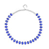 Oval in Blue Glass