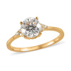 Yellow Gold Over Sterling Silver