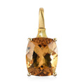 Premium Golden Scapolite and Natural Yellow Diamond Accent Solitaire Pendant in Vermeil Yellow Gold Over Sterling Silver 3.60 ctw - Sticky add to cart bar