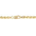 14K Yellow Gold 1.5mm Rope Necklace 22 Inches 1.7 Grams - Sticky add to cart bar
