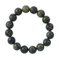 Connemara Marble Beaded Stretch Bracelet 200.00 ctw - Sticky add to cart bar