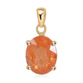 Luxoro Premium Viceroy Spessartine Garnet 2.90 ctw Solitaire Pendant without Chain in 10K Yellow Gold - Sticky add to cart bar