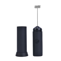 Black Electric Milk Frother Foam (2xAA Battery Not Included)