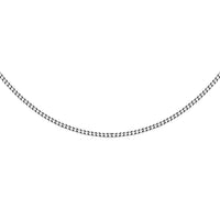 Italian Sterling Silver 0.75mm Curb Chain 20 Inches 2.70 Grams