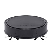 Black Intelligent Robot Cleaner (10.9"x10.9"x2.67")